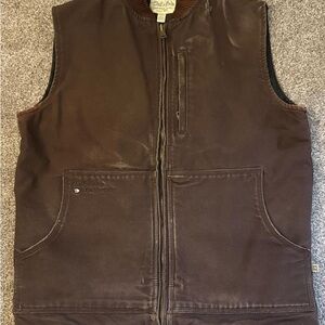 Men's Brown Workwear Vest